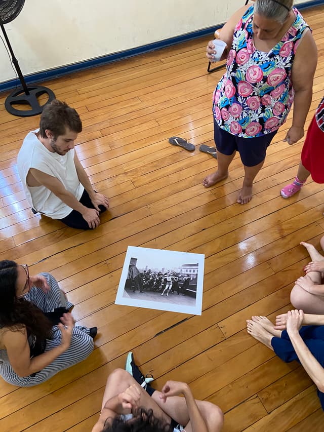 Registro de exercício de composição e improviso