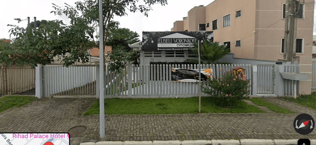 Área externa da Casa Eliseu Voronkoff