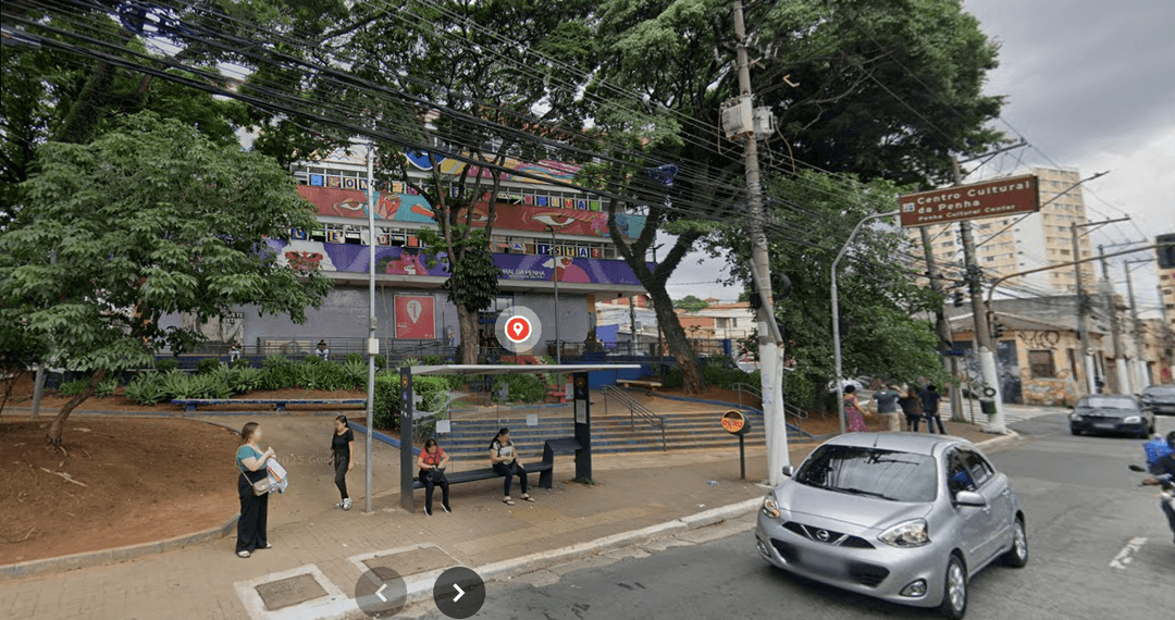 Centro Cultural da Penha - Encontro nos fundos do espaço cultural
